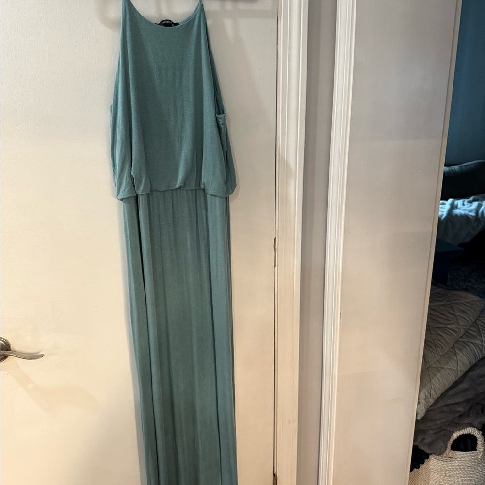 Forever 21 Teal Dress